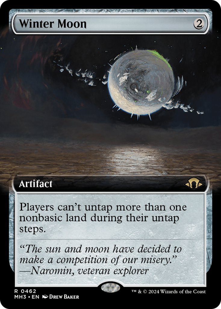 Winter Moon (Extended Art) [Modern Horizons 3] | MTG Single