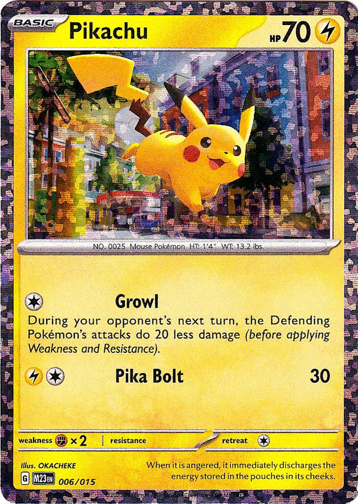 Pikachu (006/015) [McDonald's Promos: 2023 Collection] | Pokemon