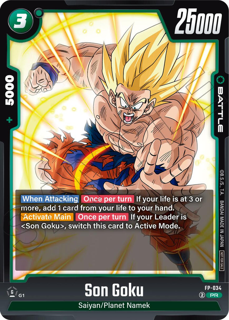 2025 DBS FUSION WORLD 孫悟空PSA10 #FP-034 Son Goku (FP-034) [Fusion World Promotion Cards] | Dragon Ball