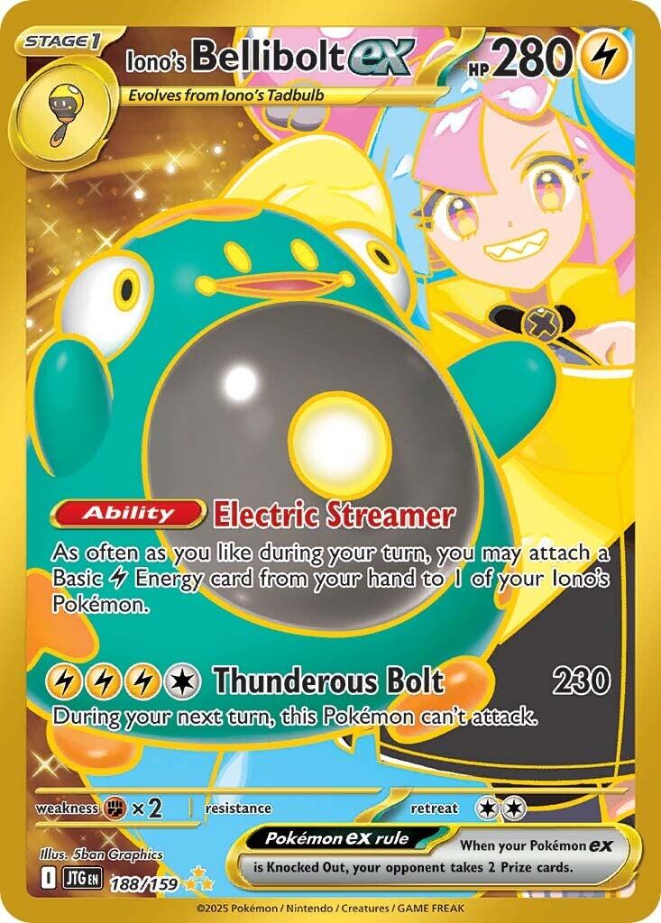 Iono's Bellibolt ex (188/159) [Scarlet & Violet: Journey Together