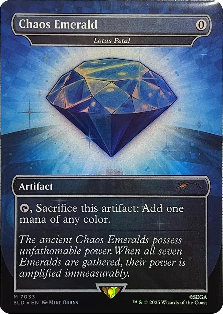Chaos Emerald - Lotus Petal (7033) [Secret Lair Drop Series] | MTG