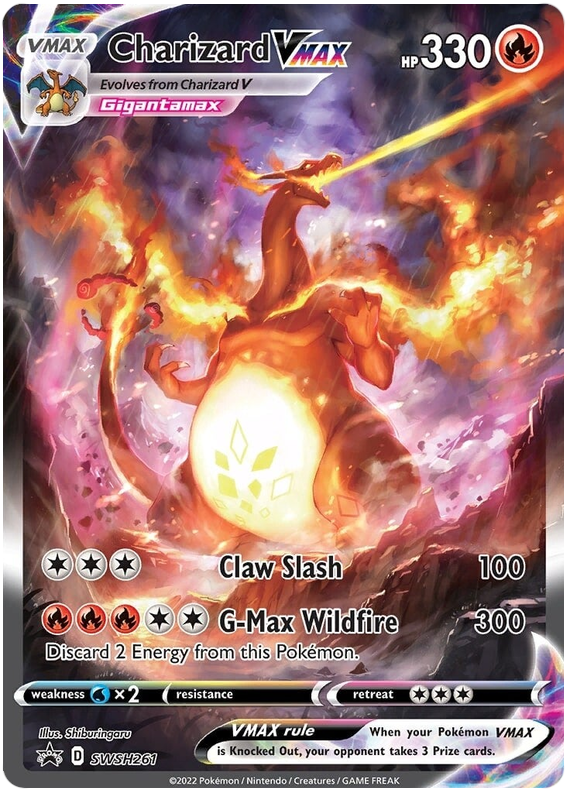 ポケモンカード　リザードン VMAX Charizard VMAX CGC 9 Charizard VMAX (SWSH261) [Sword & Shield: Black Star Promos