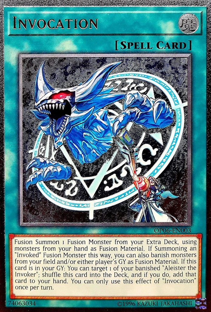invocation yugioh deck Invocation [OP06-EN003] Ultimate Rare | Yugioh Single
