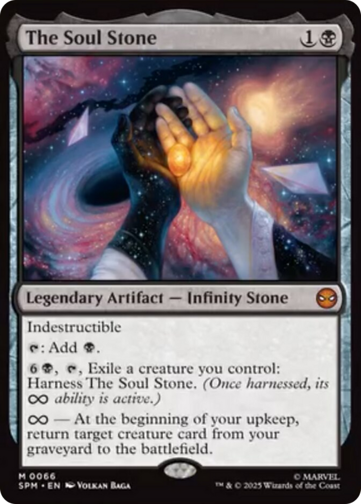 The Soul Stone [Marvel's Spider-Man] | MTG Single | Obsidian Games