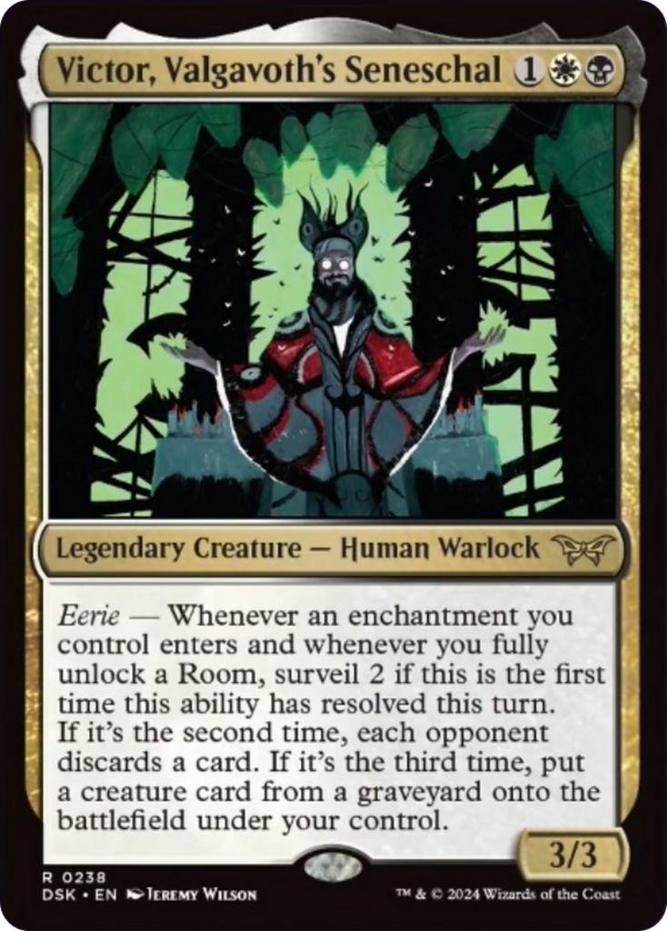 Victor, Valgavoth's Seneschal [Duskmourn: House of Horror] | MTG