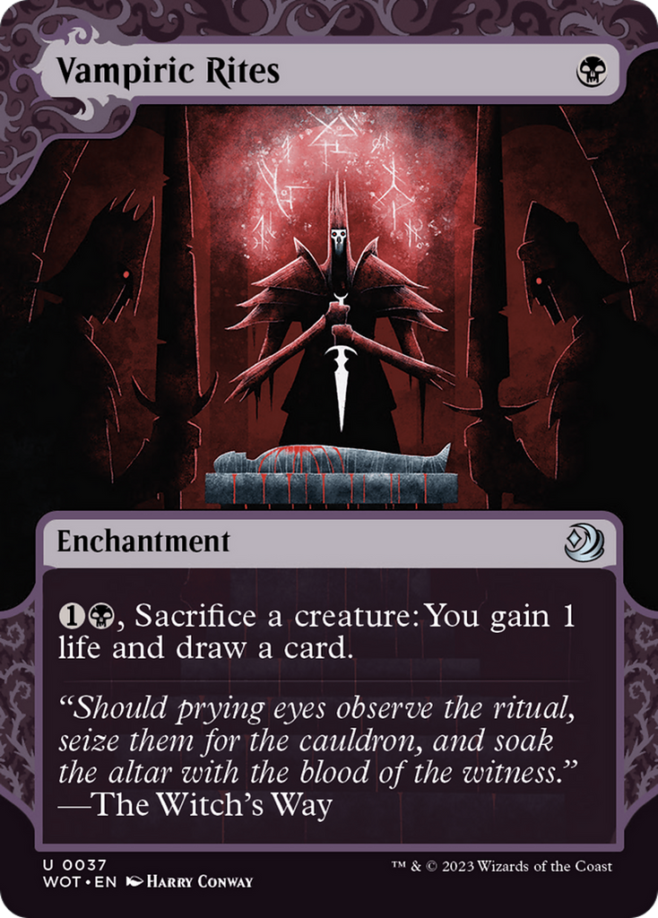 Vampiric Rites [Wilds of Eldraine: Enchanting Tales] | MTG Single