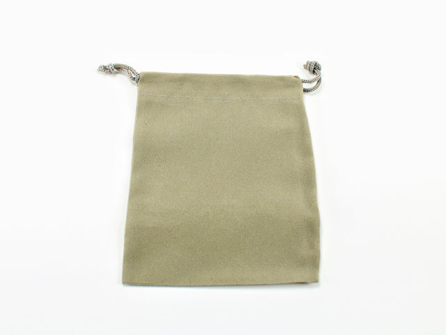 Chessex: Small Grey Sueded Dice Bag