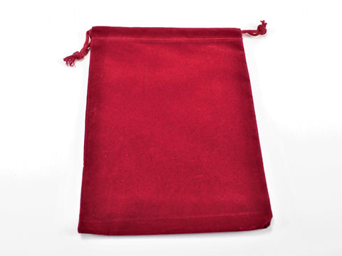 Chessex: Large Red Suede Dice Bag