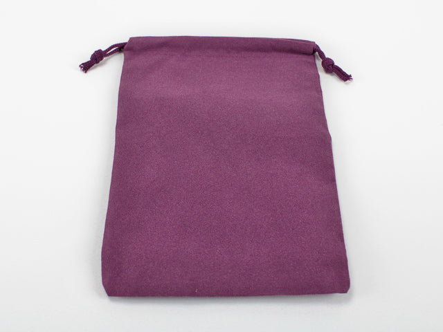 Chessex: Large Purple Suede Dice Bag