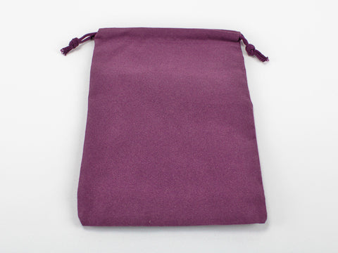 Chessex: Large Purple Suede Dice Bag