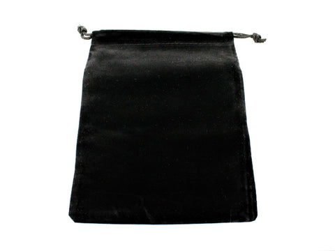 Chessex: Large Black Suede Dice Bag