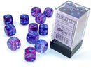 Chessex Nebula Nocturnal/Blue (16MM - 12D6) CHX27757