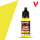 Vallejo Fluorescent Yellow Game Fluo VAL72103