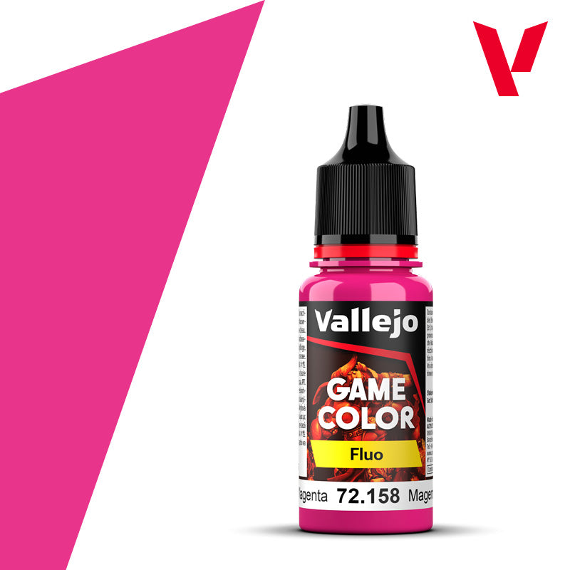 Vallejo Fluorescent Magenta Game Fluo VAL72158