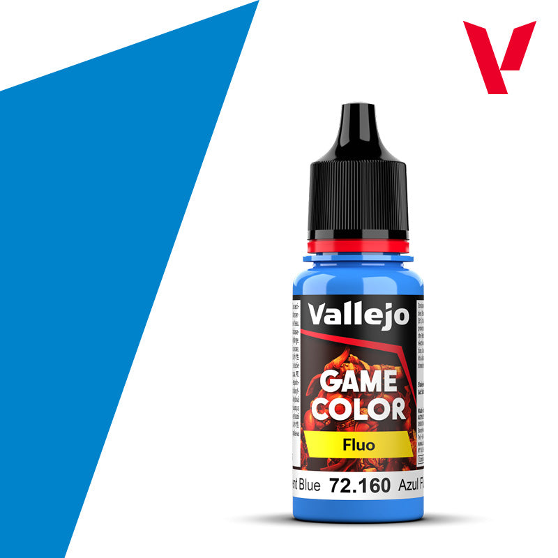 Vallejo Fluorescent Turquiose Game Fluo VAL72160