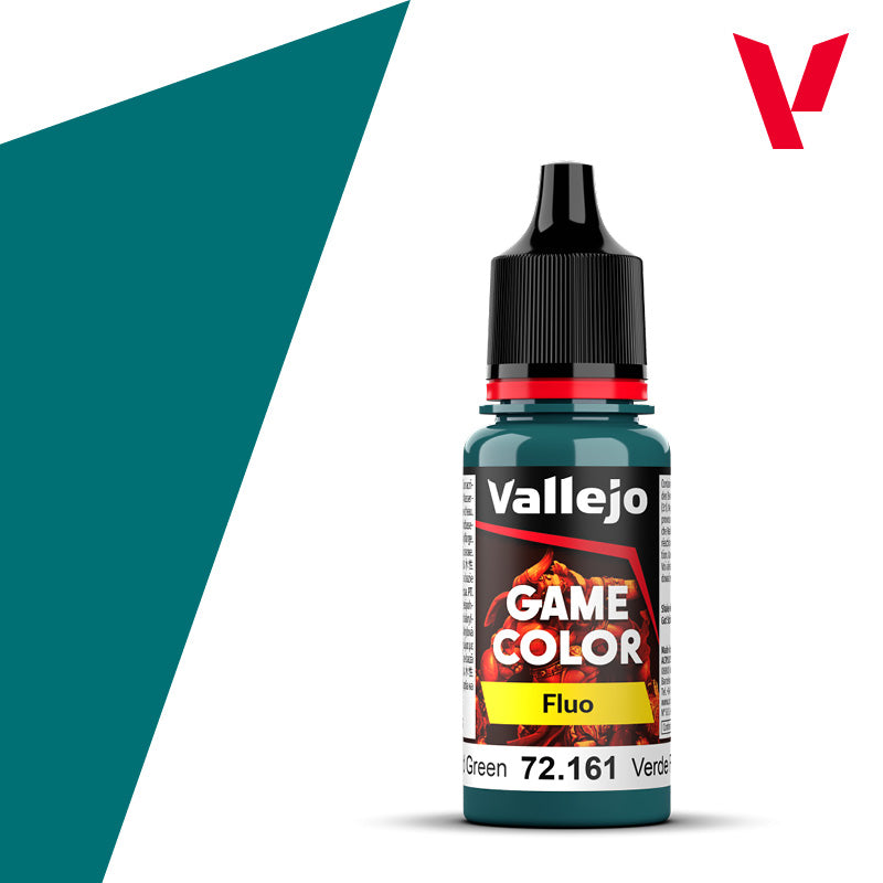 Vallejo Fluorescent Cold Green Game Fluo VAL72161