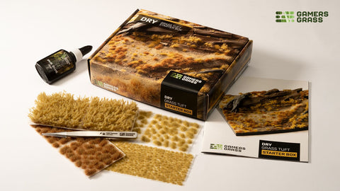 Dry Grass Tuft Starter Box - Gamers Grass