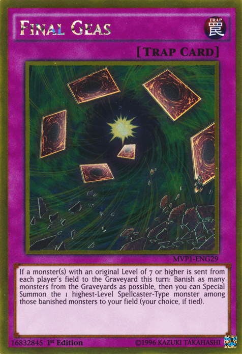Final Geas [MVP1-ENG29] Gold Rare | Yugioh Single