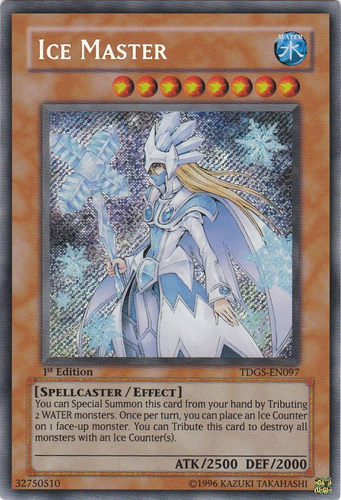 Ice Master [TDGS-EN097] Secret Rare | Yugioh Single