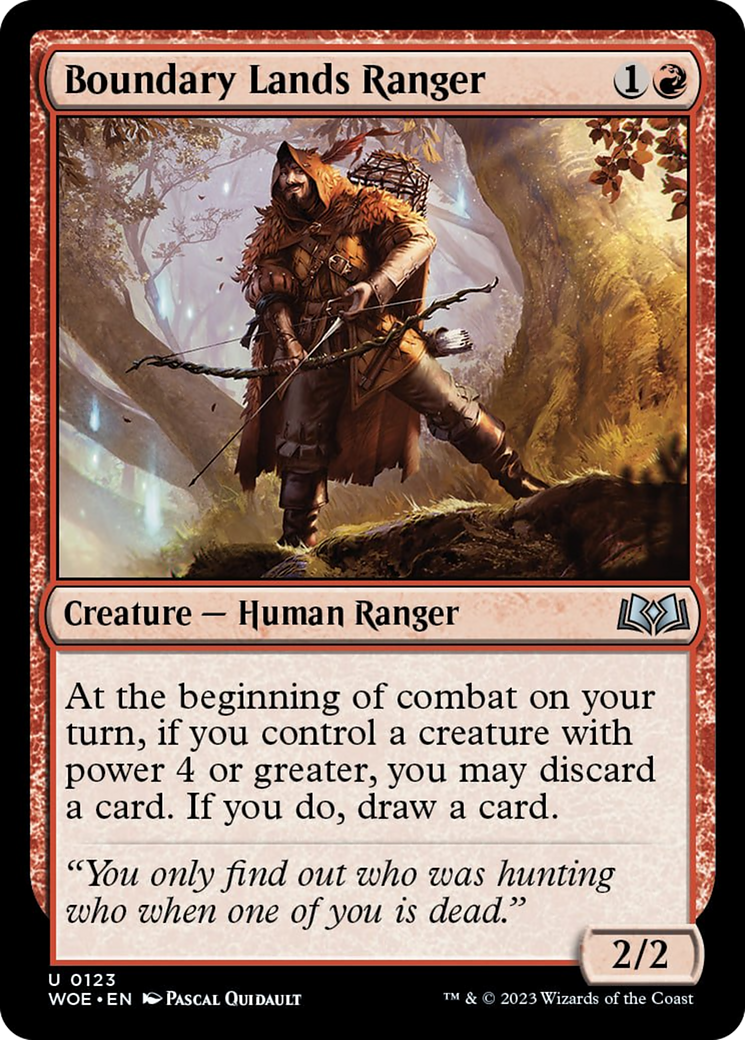 Boundary Lands Ranger [Wilds of Eldraine]