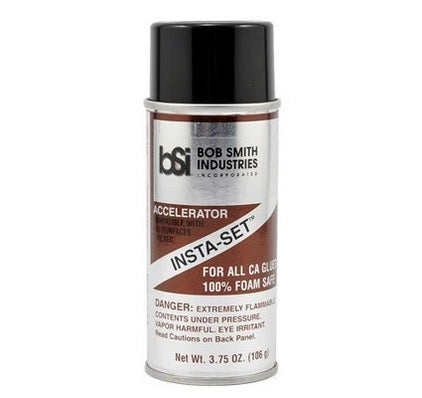 BOB155 INSTA-SET GLUE ACCELERATOR - AEROSOL 4.4oz (125g)