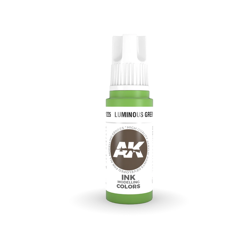 AK Interactive 3G Luminous Green Ink 11225 - Ink