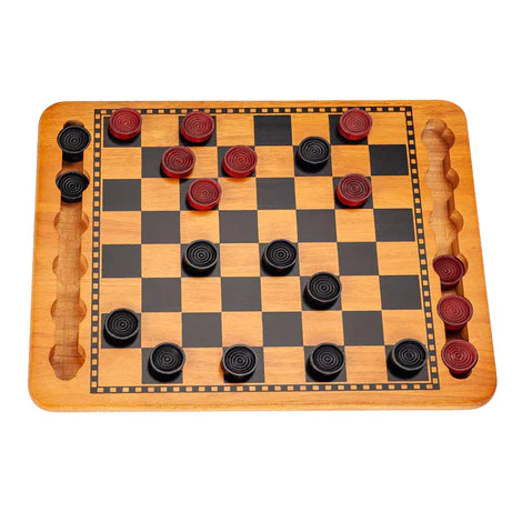 Checkers - Wood