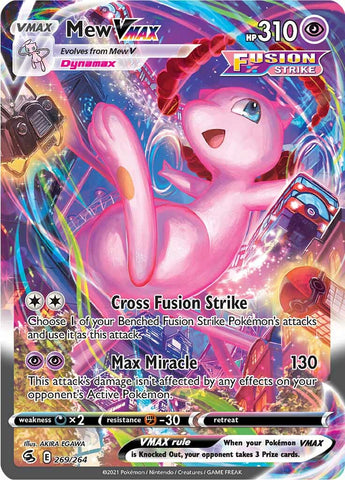 Mew VMAX (269/264) [Sword & Shield: Fusion Strike] | Pokemon