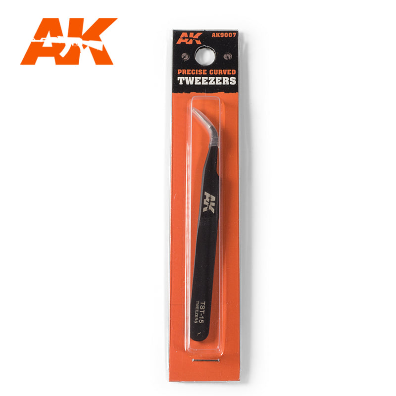 Precise Curved Tweezers - AK 9007