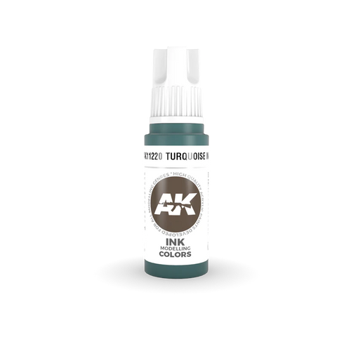 AK Interactive 3G Turquoise Ink 11220 - Ink