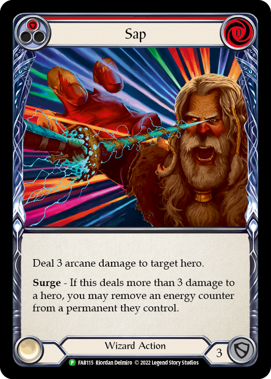 Sap (Red) [FAB115] (Promo)  Rainbow Foil