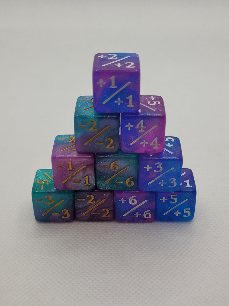 Obsidian Games Specialty Nebula (16MM - 4D6 +/+ & 4D6 -/-)