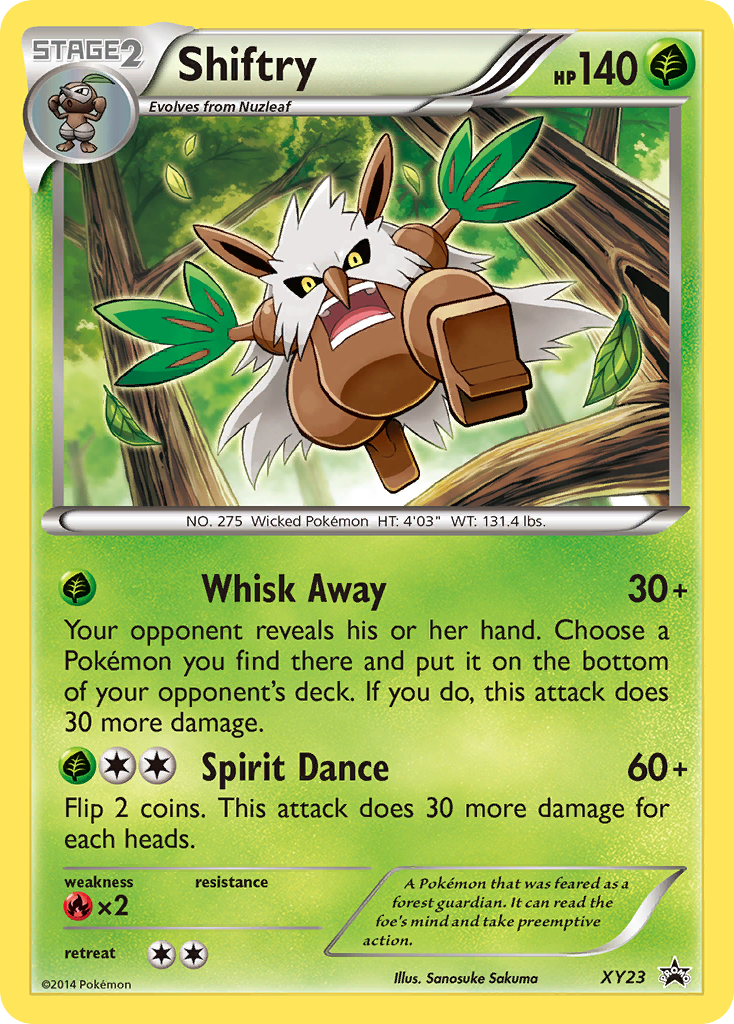 Shiftry (XY23) [XY: Black Star Promos] | Pokemon Single