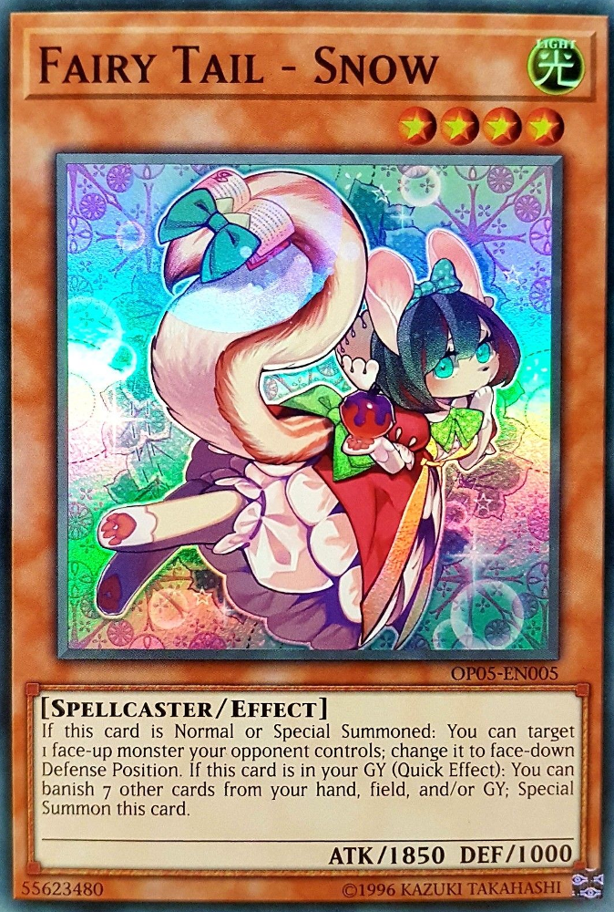 Fairy Tail - Snow [OP05-EN005] Super Rare | Yugioh Single