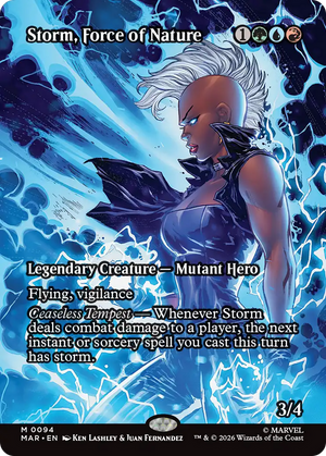 Storm, Force of Nature (Borderless) [Marvel Universe: Eternal-Legal]