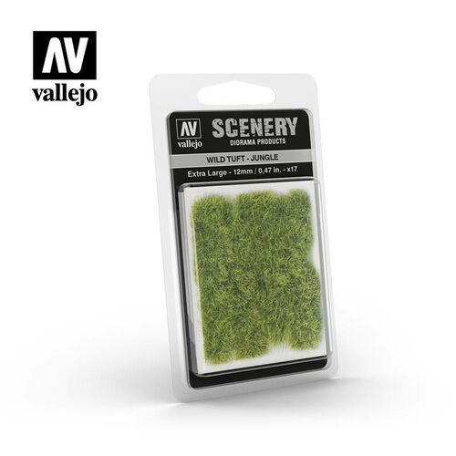 Vallejo Wild Tuft Jungle X-Large 12MM 17 Units VALSC428