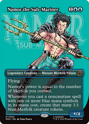 Namor the Sub-Mariner (Borderless) [Marvel Super Heroes]