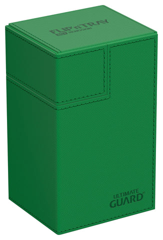 Ultimate Guard: Flip'n'Tray Monocolor Green (80+)