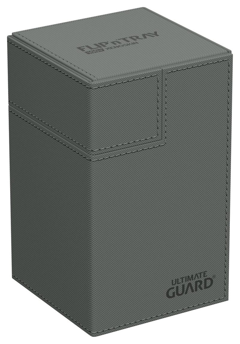 Ultimate Guard Flip'n'Tray Monocolor Grey Deck Case (100+)