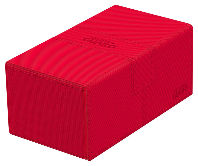 Ultimate Guard Twin Flip'n'Tray Monocolor Red Deck Case (200+)