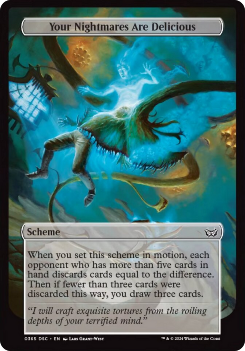mtg duskmourn archenemy cards - Sealed Set of 10 Scheme take an extra turn after this one No Secret Is Hidden from