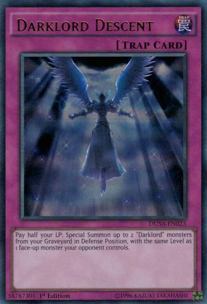 Darklord Descent [DUSA-EN023] Ultra Rare | Yugioh Single