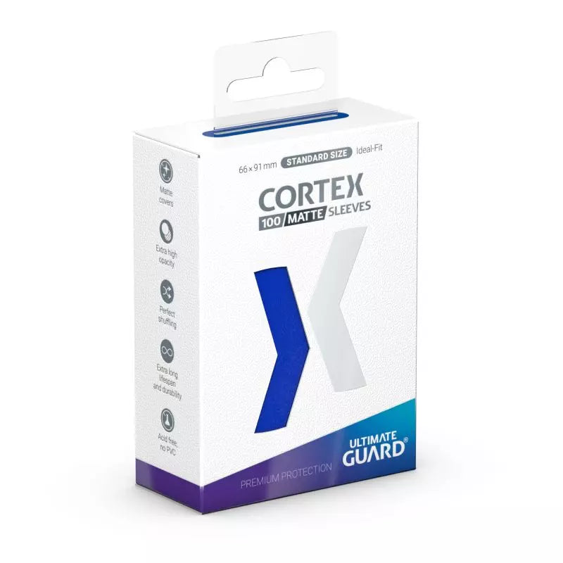 UG SLEEVES CORTEX BLUE 100CT