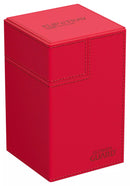 Ultimate Guard: Flip'n'Tray Monocolor Red (100+)