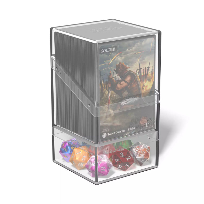 Ultimate Guard Boulder'n'Tray Clear Deck Case (100+)