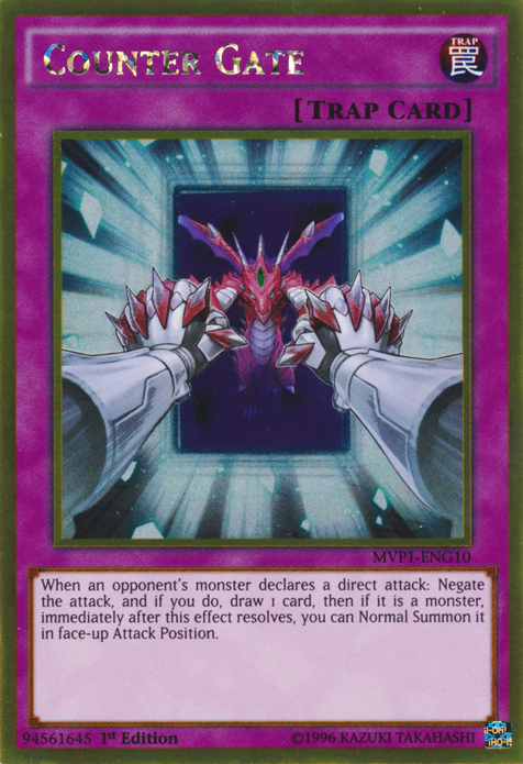 Counter Gate [MVP1-ENG10] Gold Rare | Yugioh Single