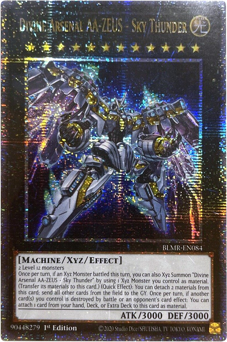 zeus card yugioh DOOD-EN049 - D/D/D Sky King Ragnarok - Starlight Rare Battles of Legend Divine Arsenal AA-ZEUS - Sky