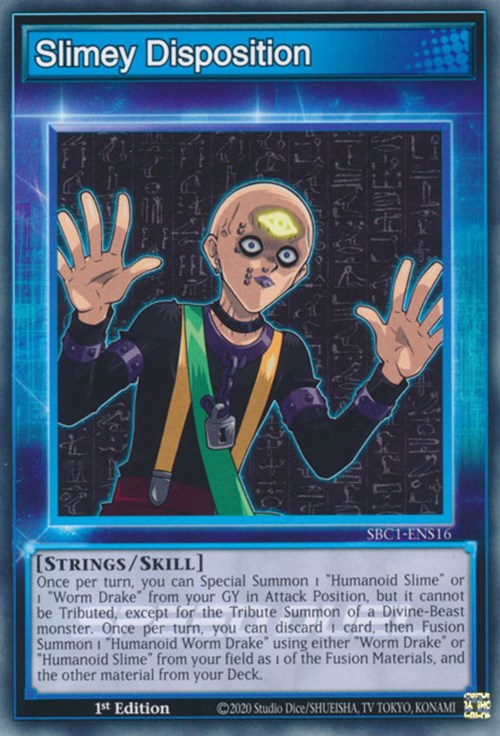 Slimey Disposition [SBC1-ENS16] Common | Yugioh Single