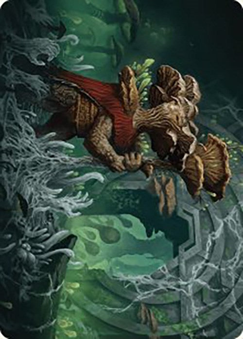 Tendril of the Mycotyrant Art Card [The Lost Caverns of Ixalan Art Series]  | MTG Single