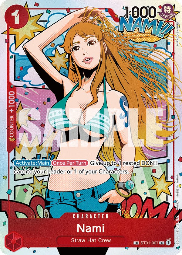Nami (Alternate Art) [Wings of the Captain] | One Piece Single